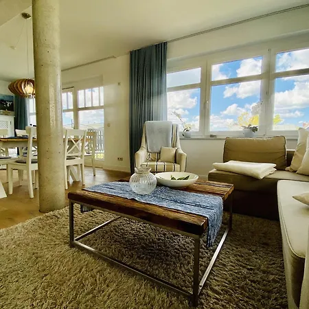 아파트 Binzer Seeblick Haus Jahreszeiten 빈츠